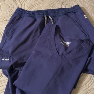 Grey’s Anatomy navy scrub set